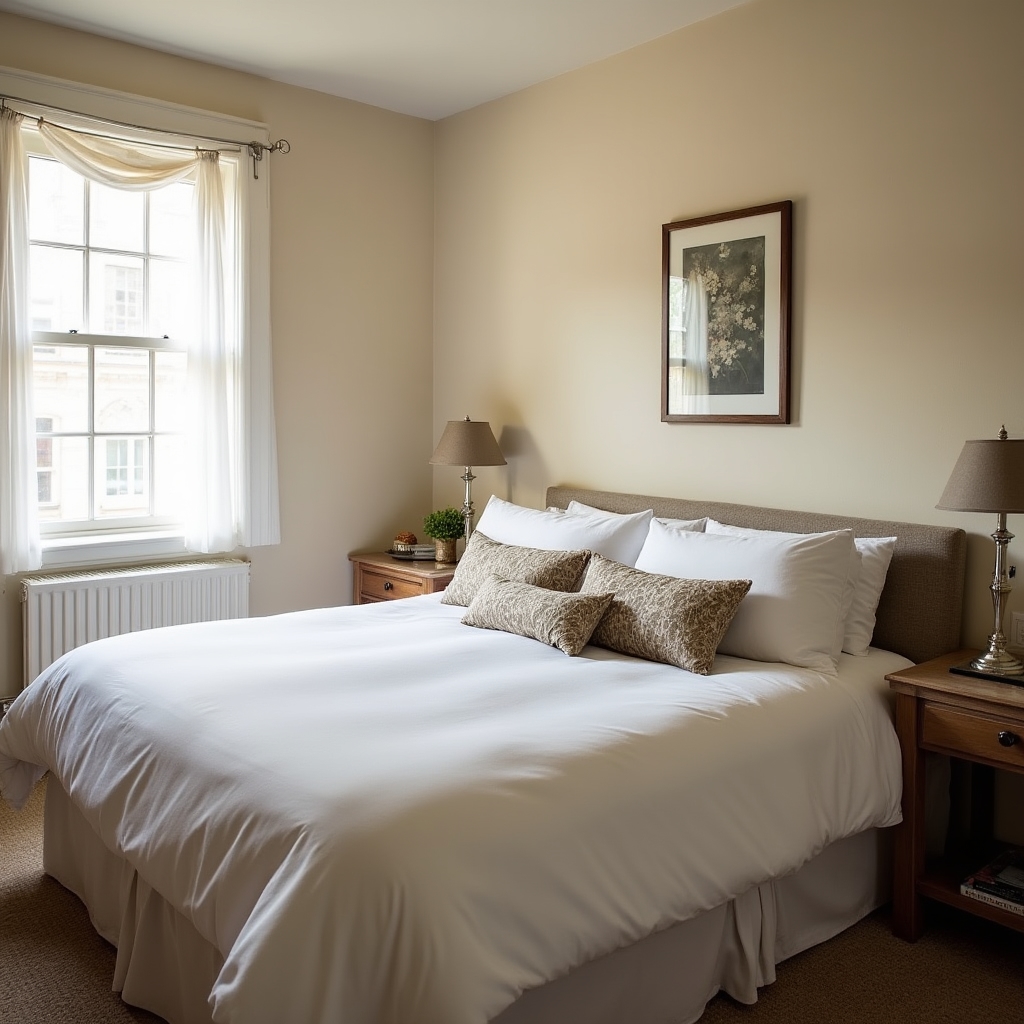 Camera fotografata con le tecniche del corso, luminosa e professionale